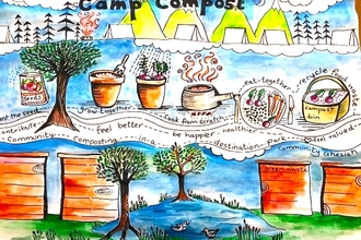 Camp Compost poster